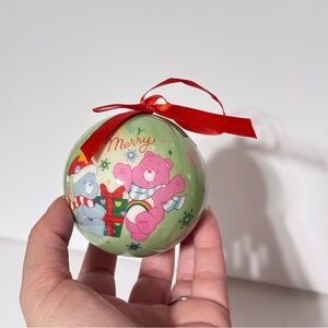 Care Bears Beary Merry Christmas Green Ornament 3”